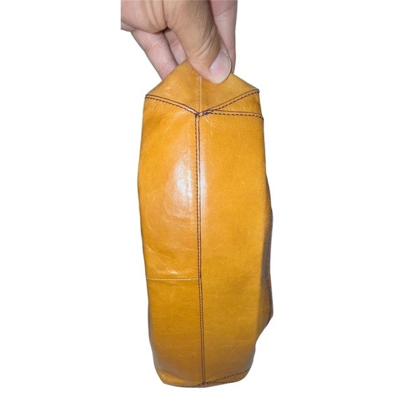 Hobo Women's Earth‎ Tone Leather Tote Bag Medium Chic Versatile Everyday flaws - Picture 15 of 16